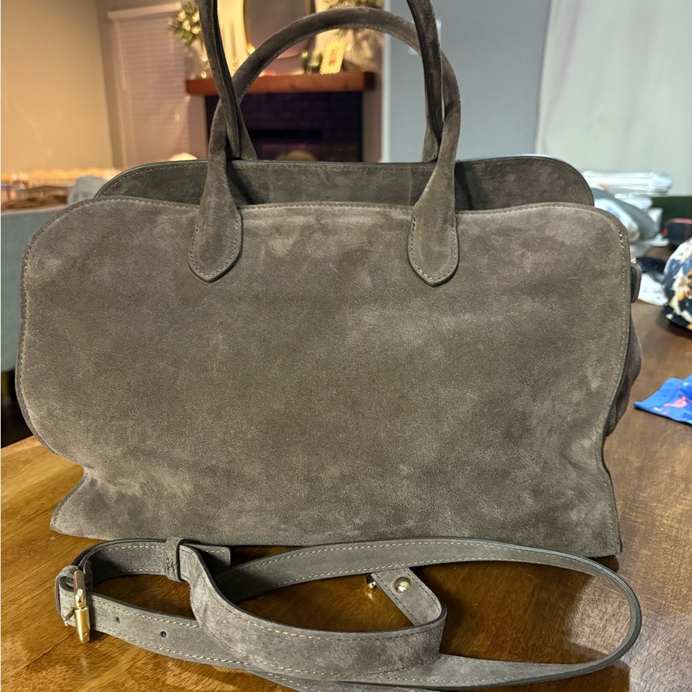Claudia Firenze Brown Suede Bag